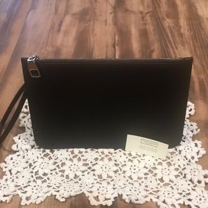 Louis Vuitton Dark Brown Wristlet/Clutch NWOT